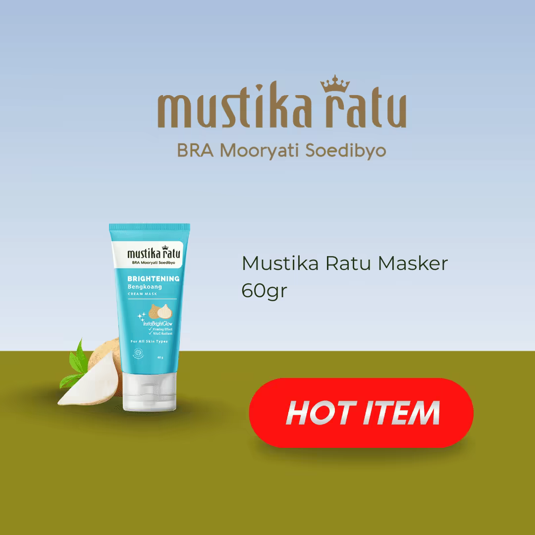 MUSTIKA RATU BRIGHTENING BENGKOANG KR MASKER 60 GR