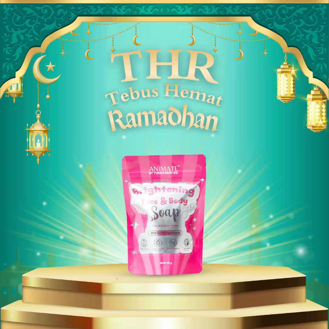 Animate Brightening Face & Body Soap 80 gr