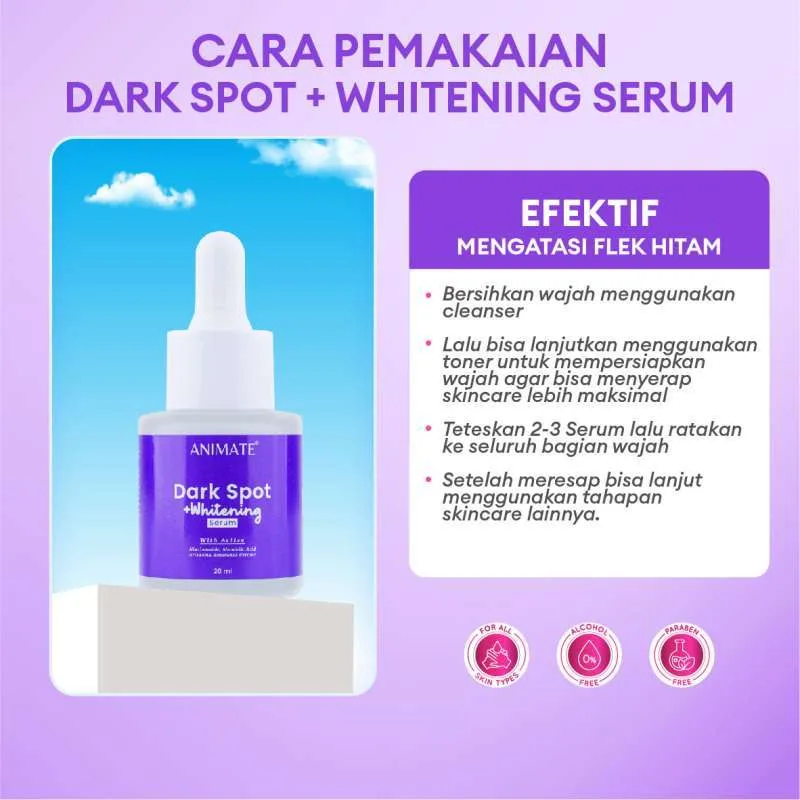 Animate Dark Spot + Whitening Serum 20 Ml