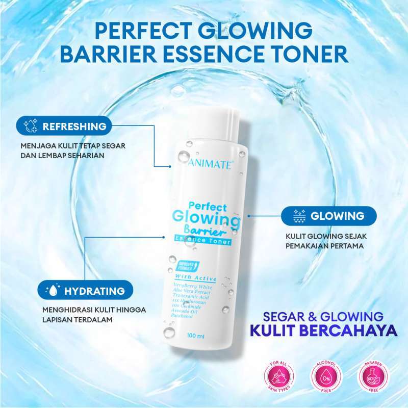 Animate Glowing Barrier Essence Toner 100Ml
