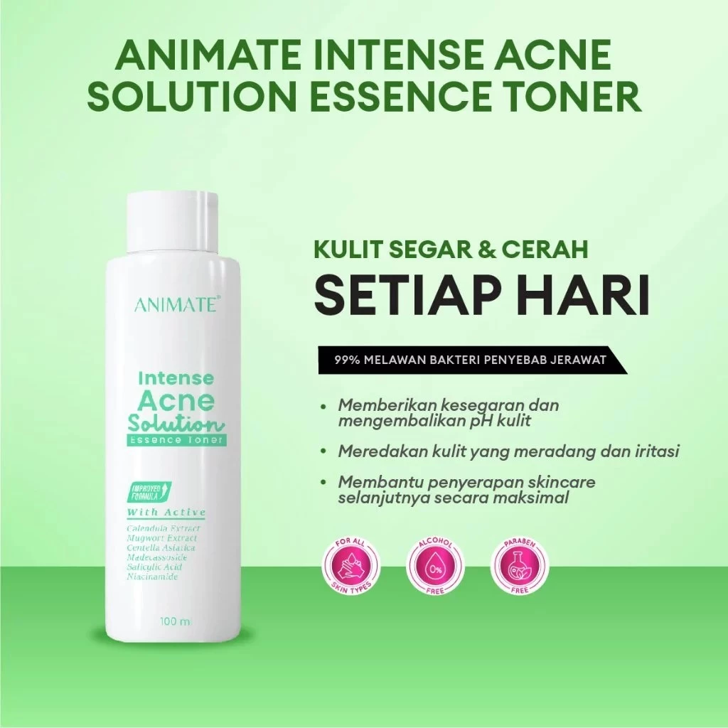 Animate Acne Solution Toner 100Ml