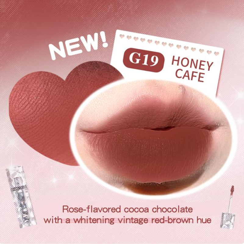 Gogotales Dusk Thick Mist Lip Glaze G19